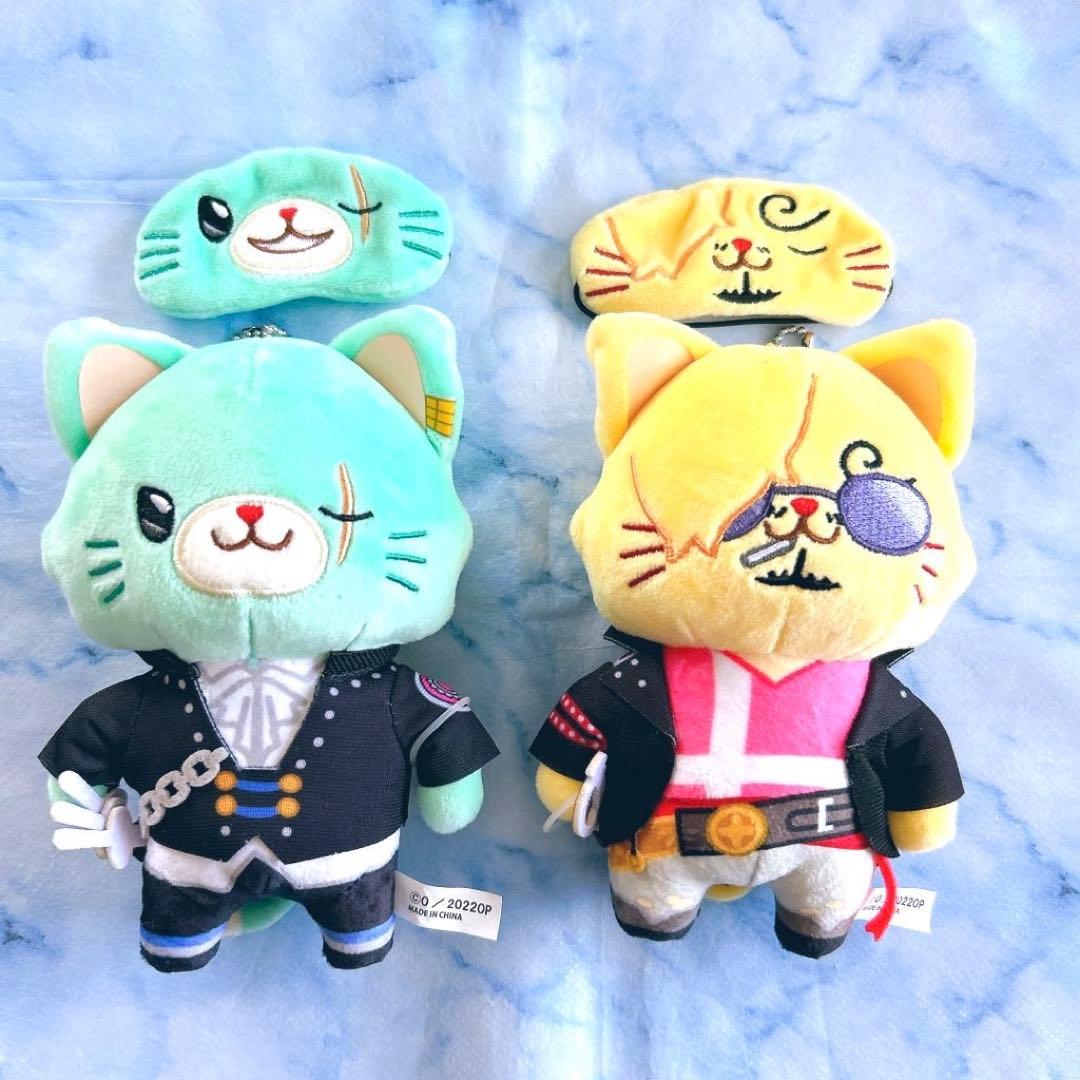 ワンピース　withCat ぬいぐるみ　RED ゾロ　サンジ
