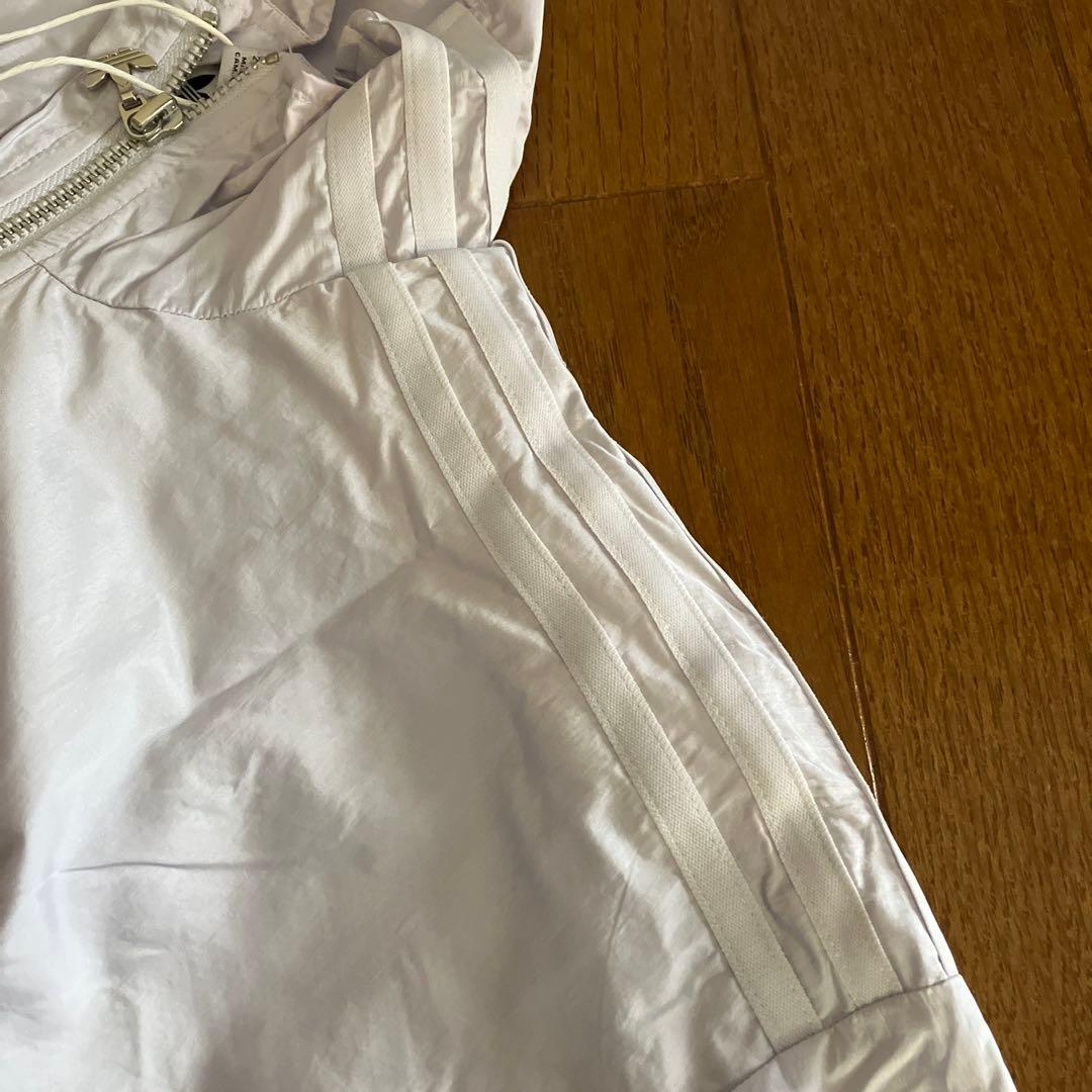 adidas ウィンドブレーカー ホワイト