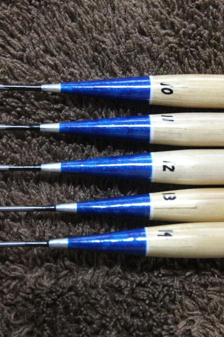 ヘラ浮き ロングトップ パイプ５本セット（ブルー） 新品未使用