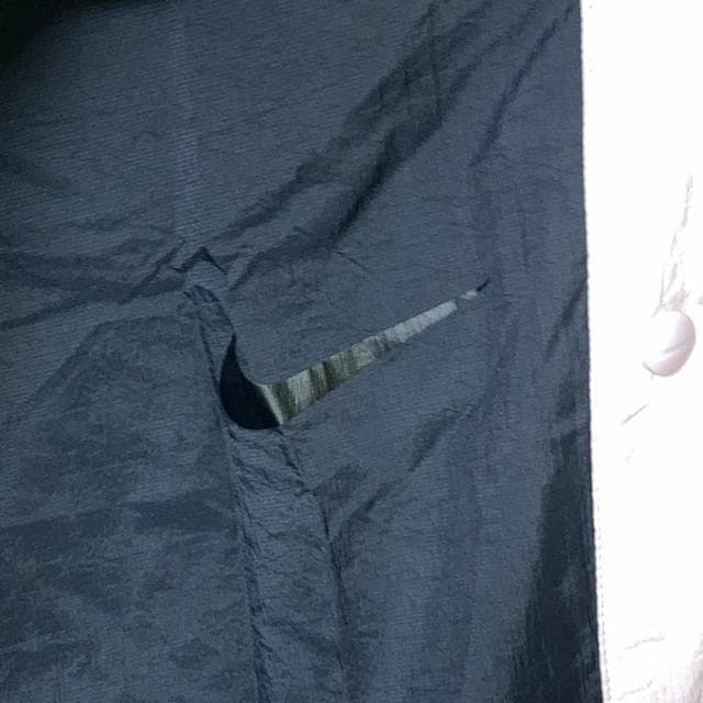 ナイキ ナイロンパンツ サイドボタン 黒 灰 ピンク ウィメンズ Mサイズ
