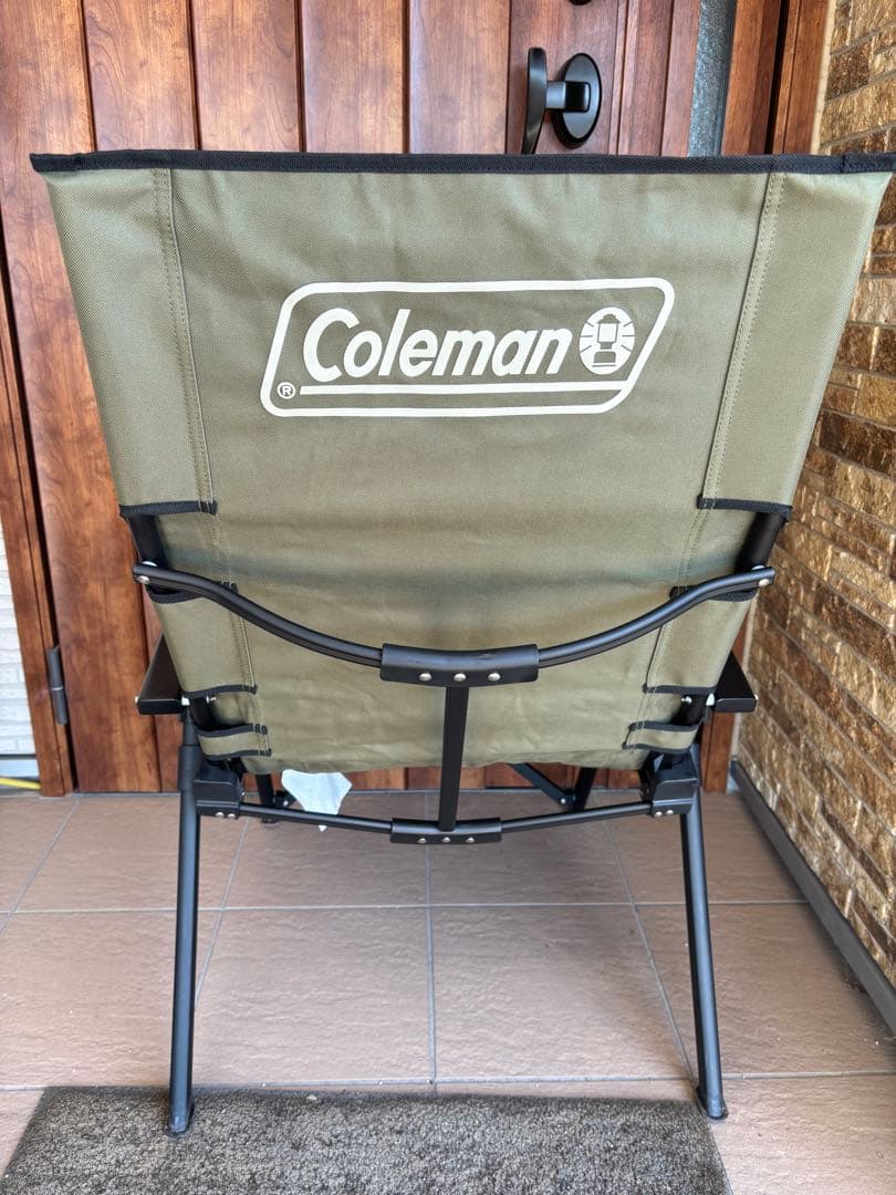 Coleman レイチェア　オリーブ　美品