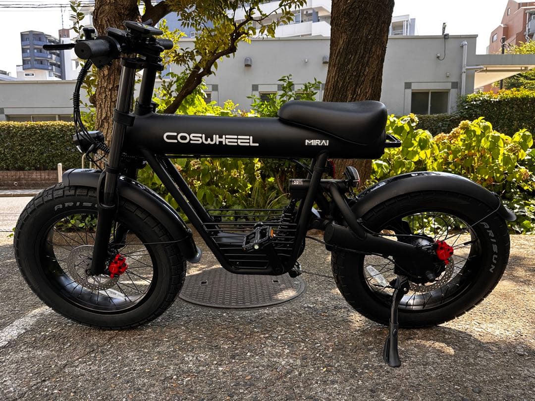 COSWHEEL MIRAI 電動アシスト自転車 ブラック