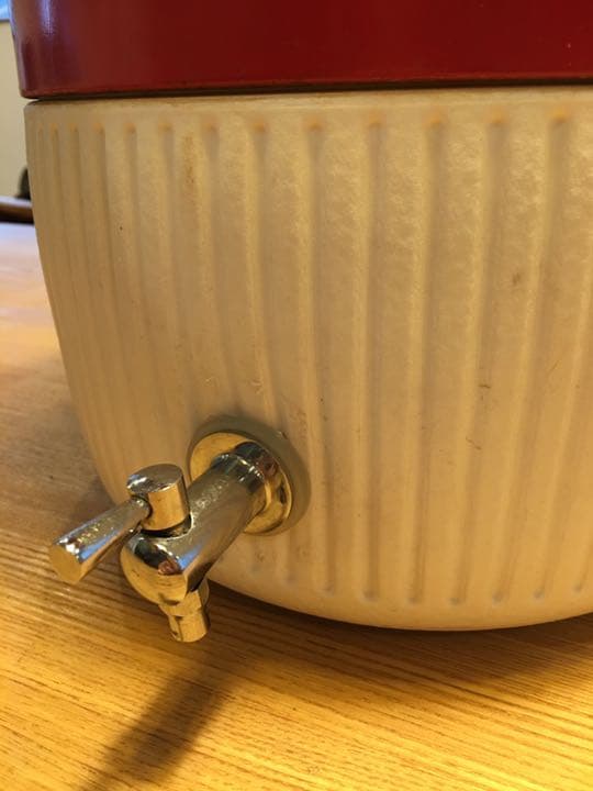 コールマン ウォータージャグ レッド