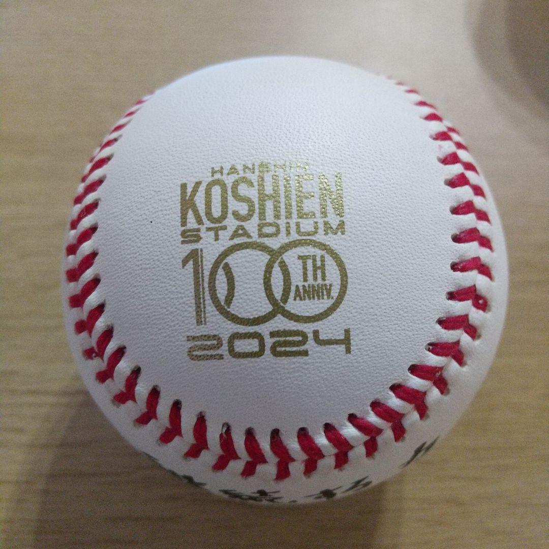 甲子園 100周年 記念ボール 阪神タイガース 岩崎優