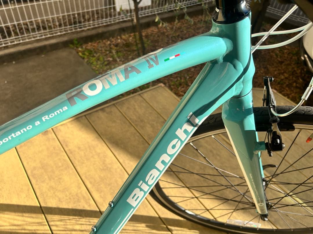 【基本 直接引き取り】　Bianchi クロスバイク ローマ4 サイズ46