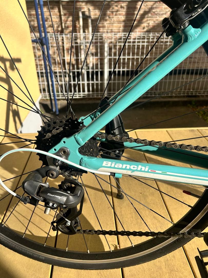 【基本 直接引き取り】　Bianchi クロスバイク ローマ4 サイズ46