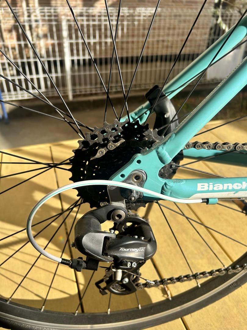 【基本 直接引き取り】　Bianchi クロスバイク ローマ4 サイズ46