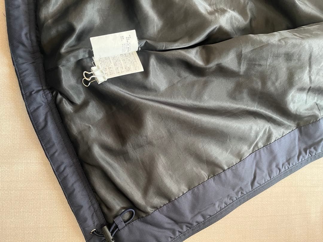 Munsingwear 半袖ブルゾン メンズL ネイビー ゴルフジップジャケット