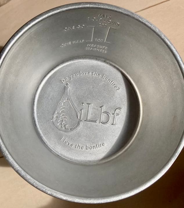 ilbfシェラカップ4個セット　リッド・収納ケース付