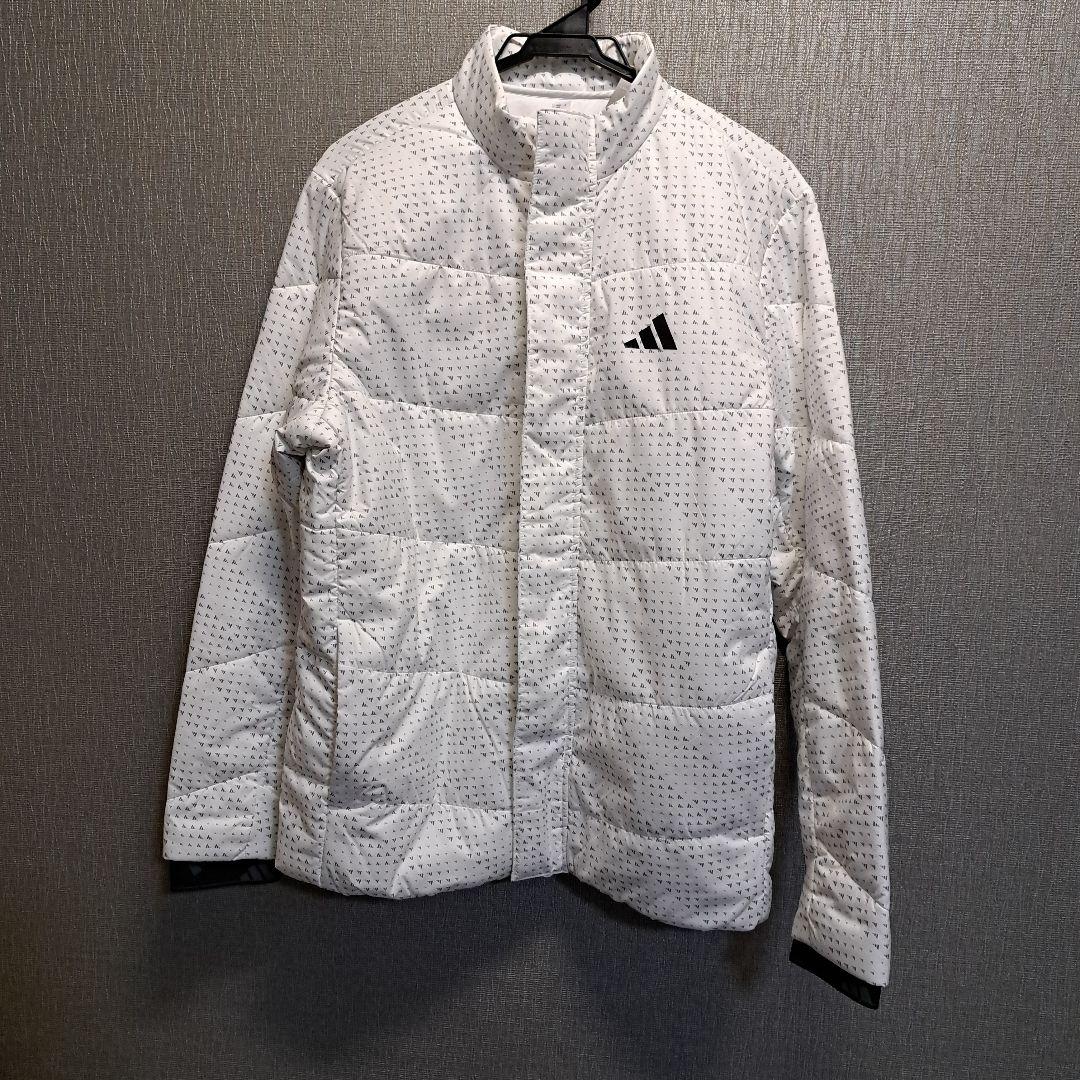☆アディダス☆新品未使用タグ付き☆adidas ゴルフジャケットＬホワイト