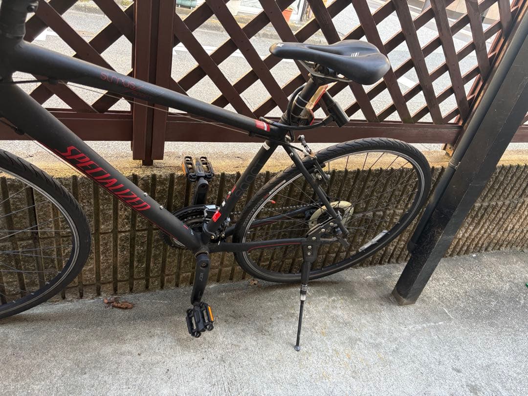 （引き取り限定）SPECIALIZED クロスバイク ブラック