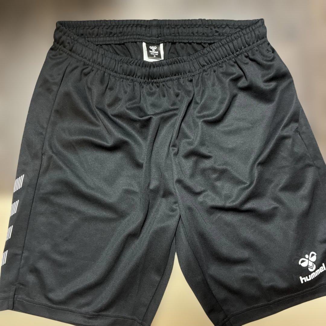 hummel 上下セット ブラック Oサイズ