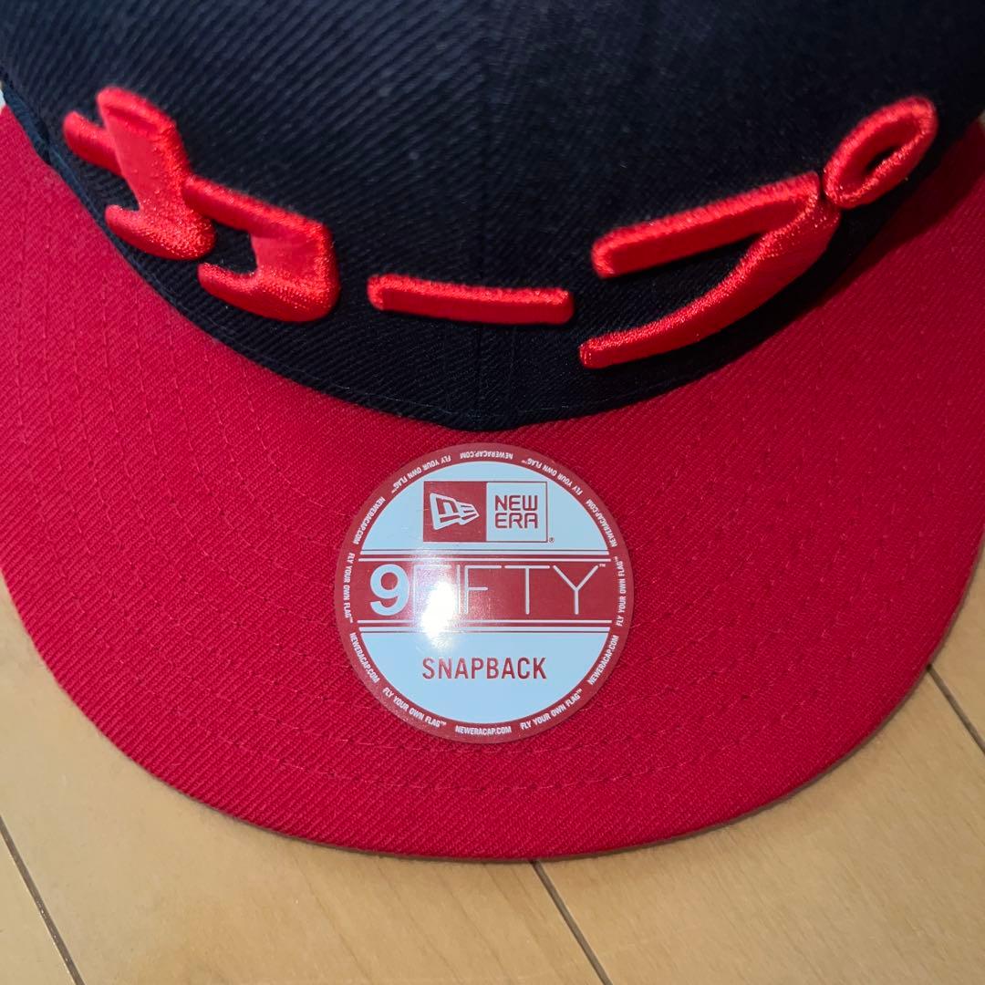 【美品】カープうどん ニューエラ フリーサイズ