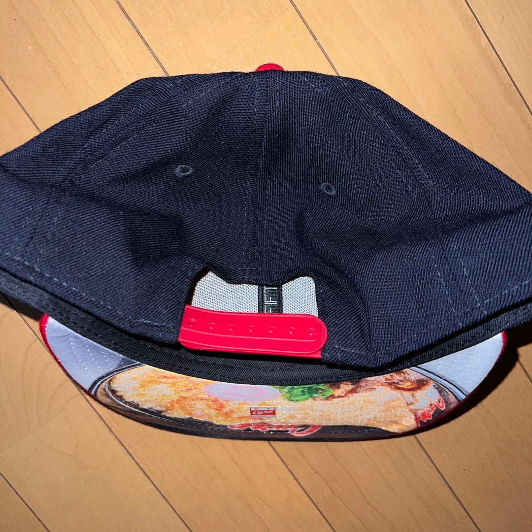 【美品】カープうどん ニューエラ フリーサイズ