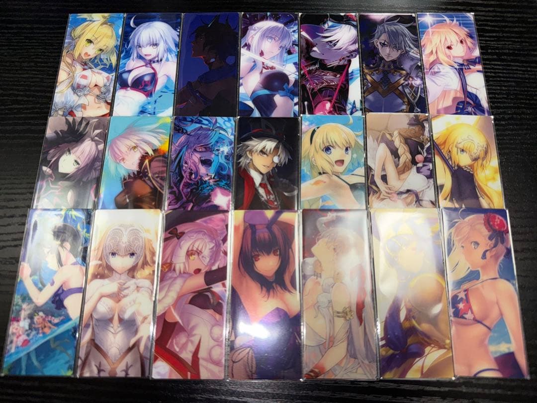 FGO 最終再臨展 編成画面風カード 21枚 まとめ売り