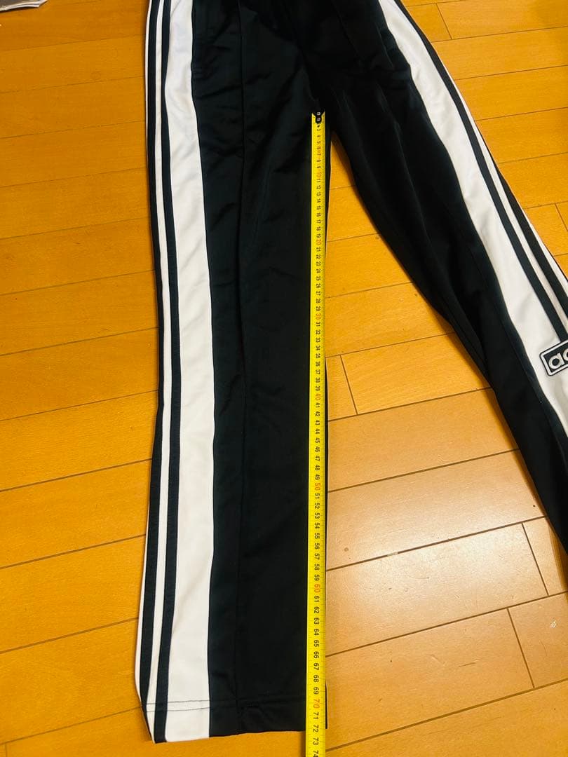 美品 アディダスオリジナルス アディブレイク トラックパンツ ジャージ XS 黒