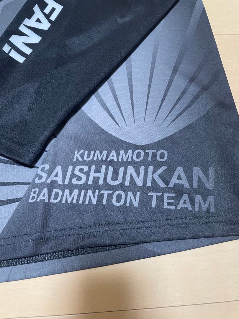 YONEX KUMAMOTO 再春館製薬所ファンクラブロンT Oサイズ