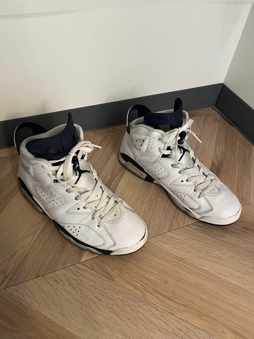 Air Jordan 6 ホワイト/ネイビー