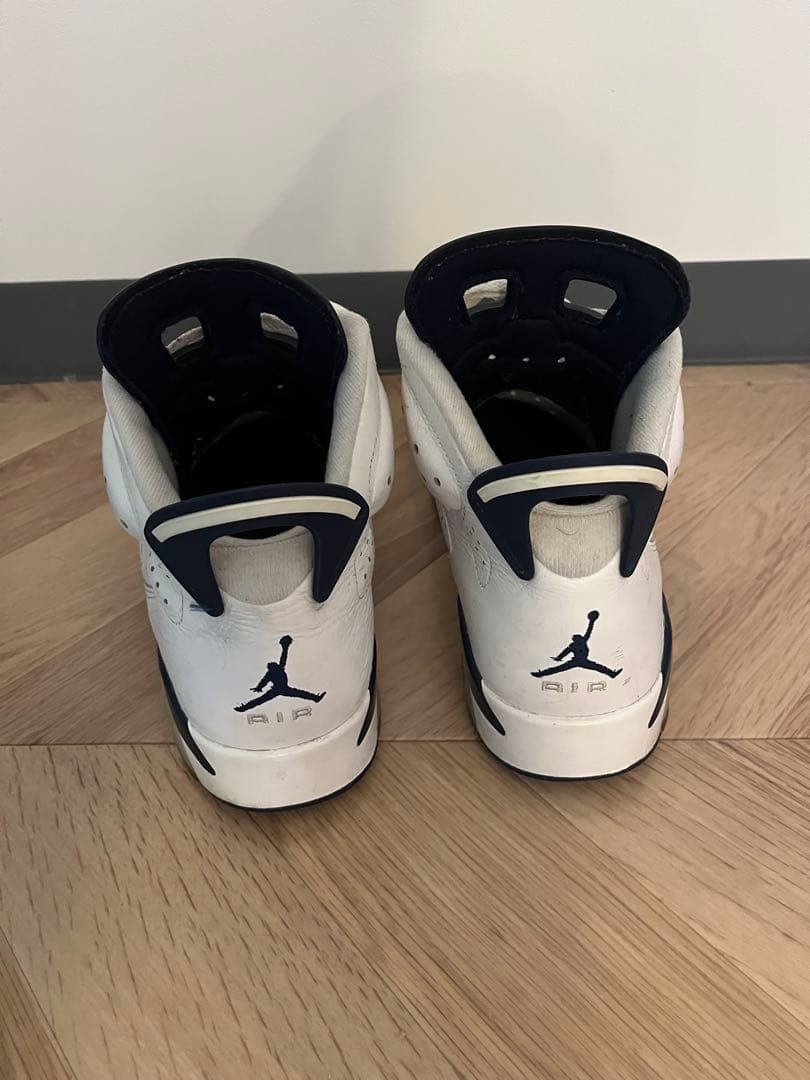 Air Jordan 6 ホワイト/ネイビー