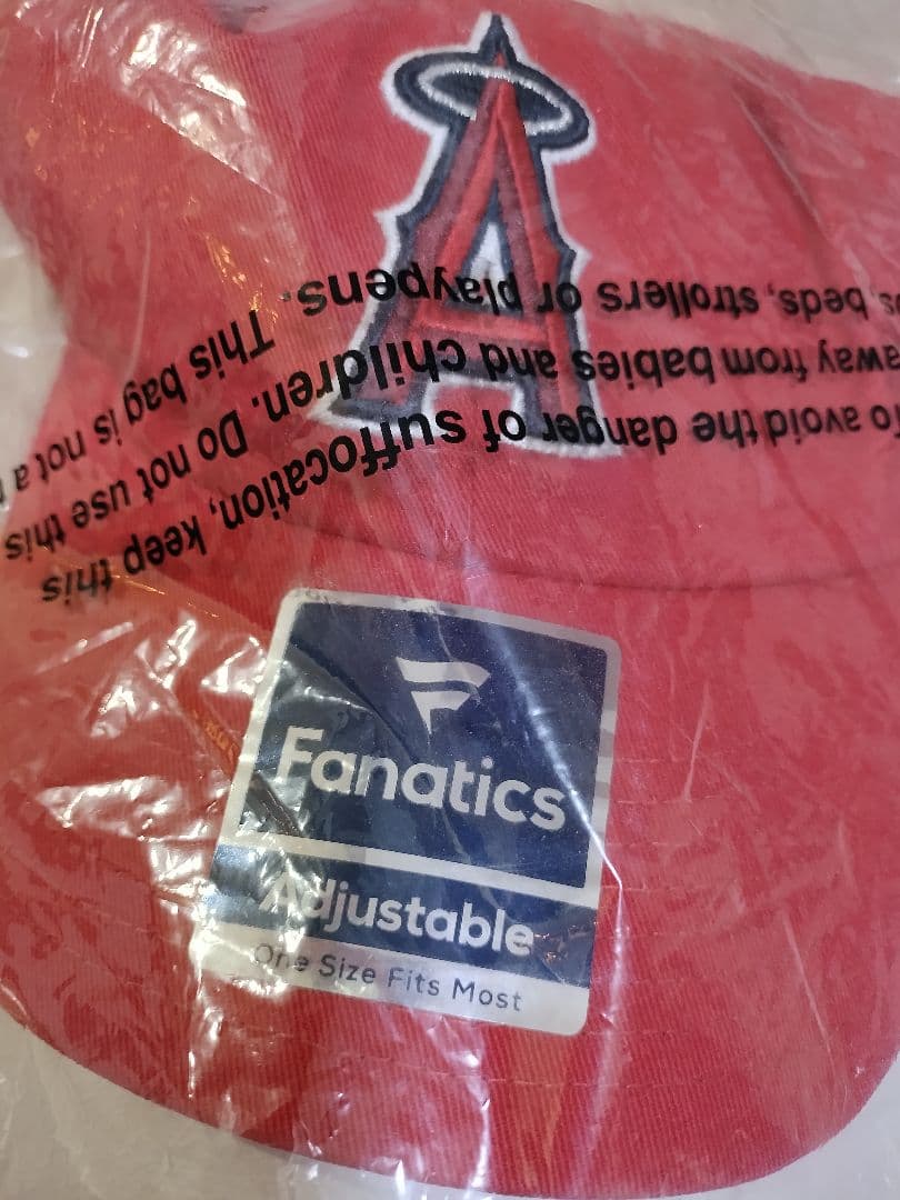 【完全新品未開封】Fanatics製 エンゼルス 公式キャップ LA現地購入品