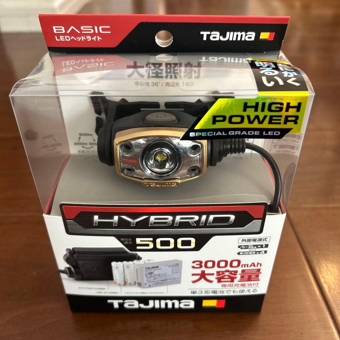TAJIMA HYBRID 500 ヘッドランプ 3000mAh 他