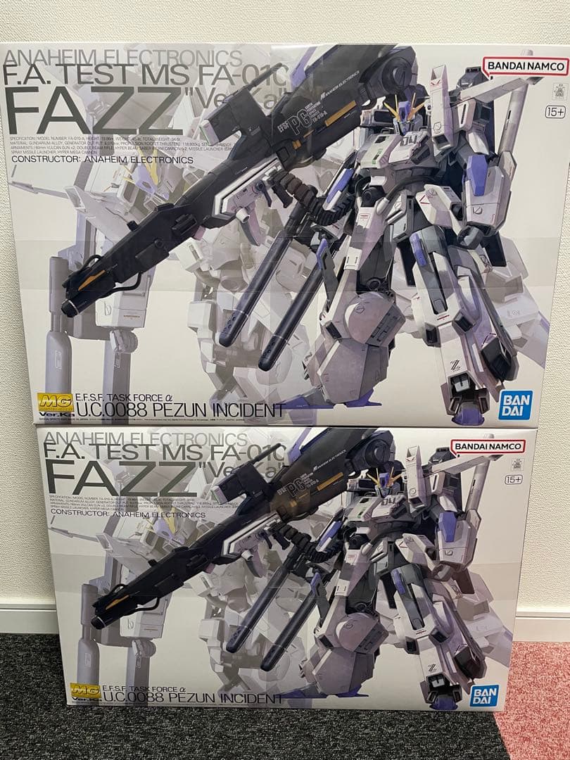 MG 1/100 FAZZ Ver.Ka 2個セット