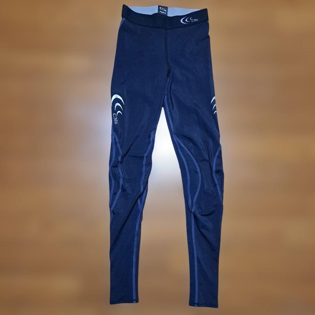 【美品】C3Fitレディース コンプレッションウエア パフォーマンスロングタイツ
