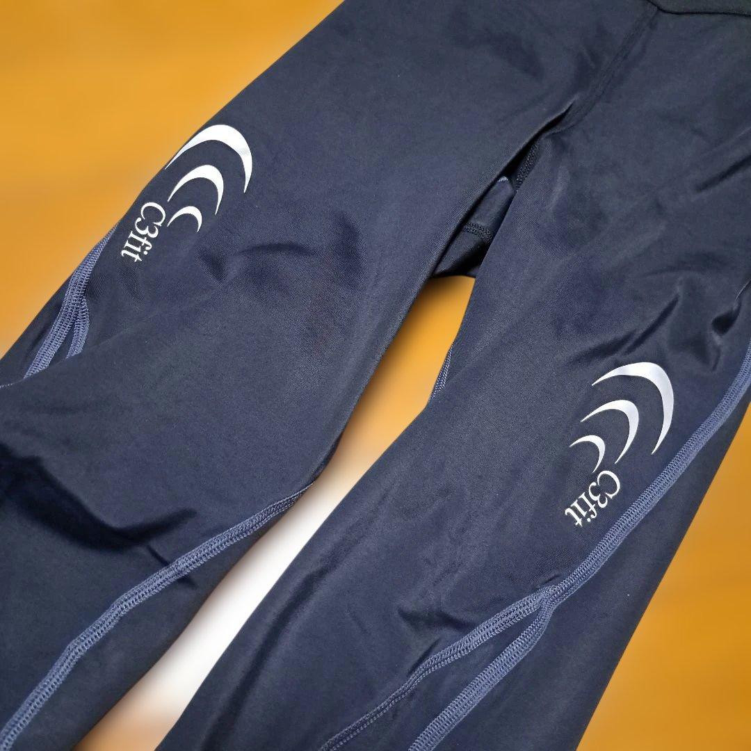 【美品】C3Fitレディース コンプレッションウエア パフォーマンスロングタイツ