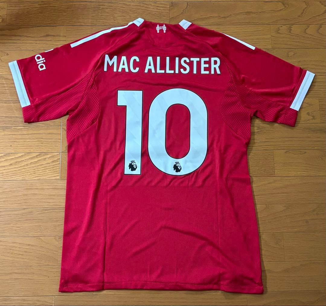 リヴァプールFCマクアリスター10 ユニフォーム　オーセンティック