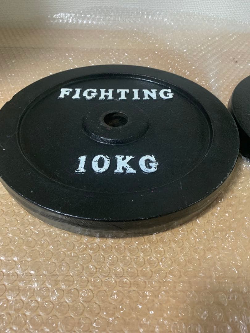10kg×2枚FIGHTING ROADファイティングロード2枚バーベルプレート