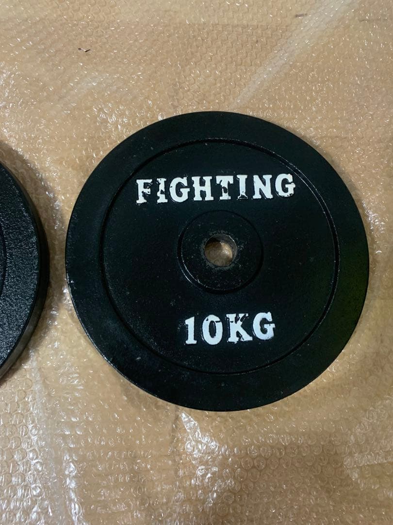 10kg×2枚FIGHTING ROADファイティングロード2枚バーベルプレート