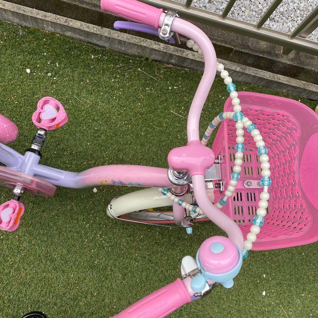 プリンセス自転車　自転車 女の子 子供用ディズニープリンセス　ピンク18インチ
