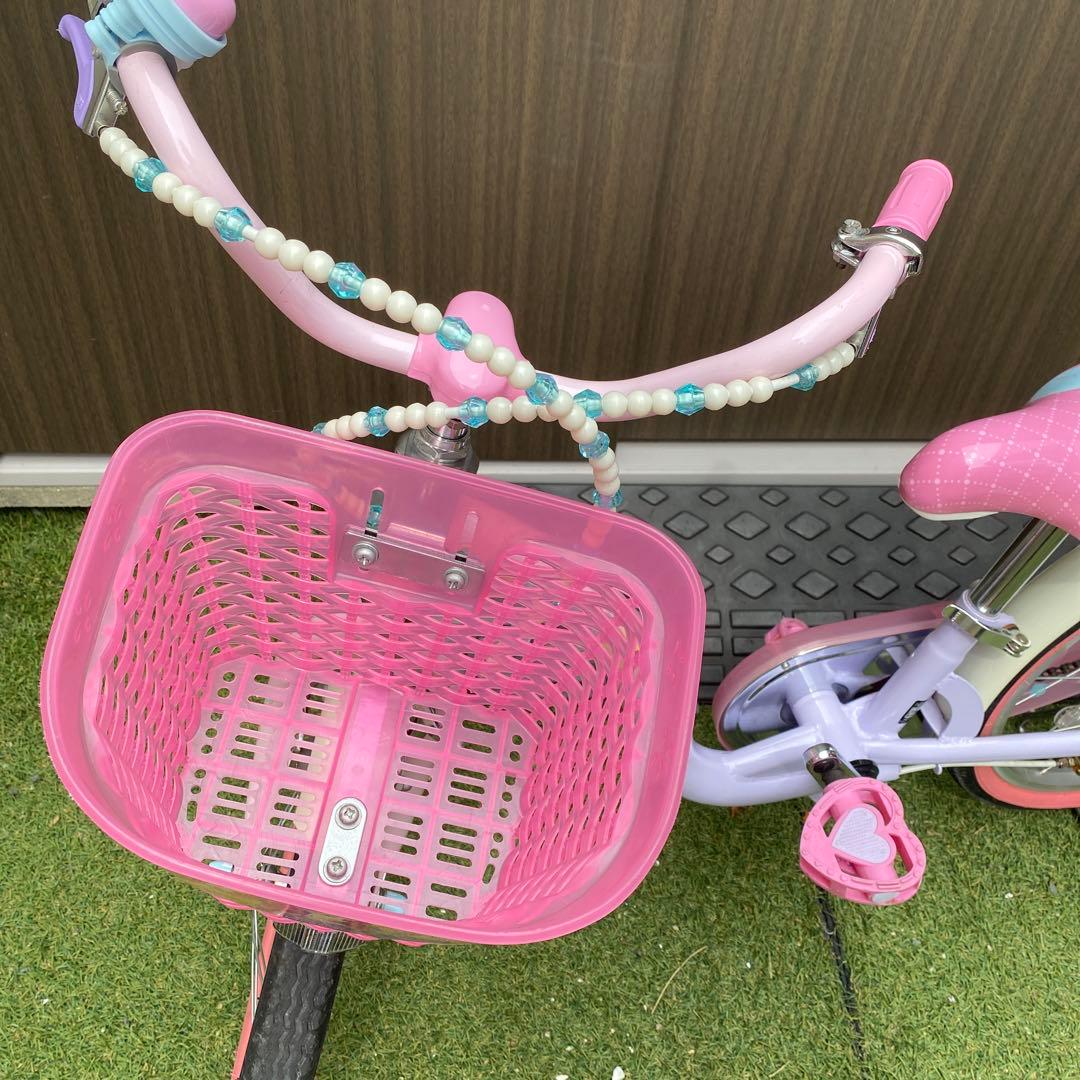 プリンセス自転車　自転車 女の子 子供用ディズニープリンセス　ピンク18インチ