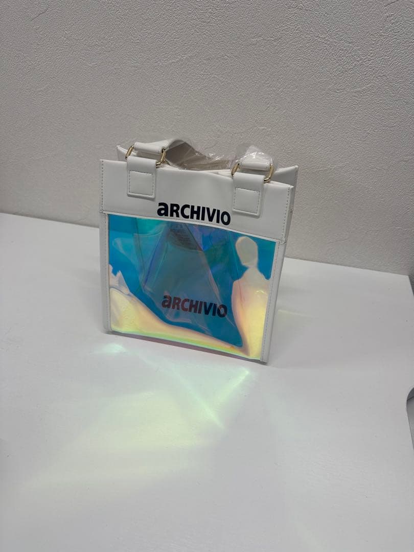 ◆アルチビオ◆ネオンカラークリアホロバッグ