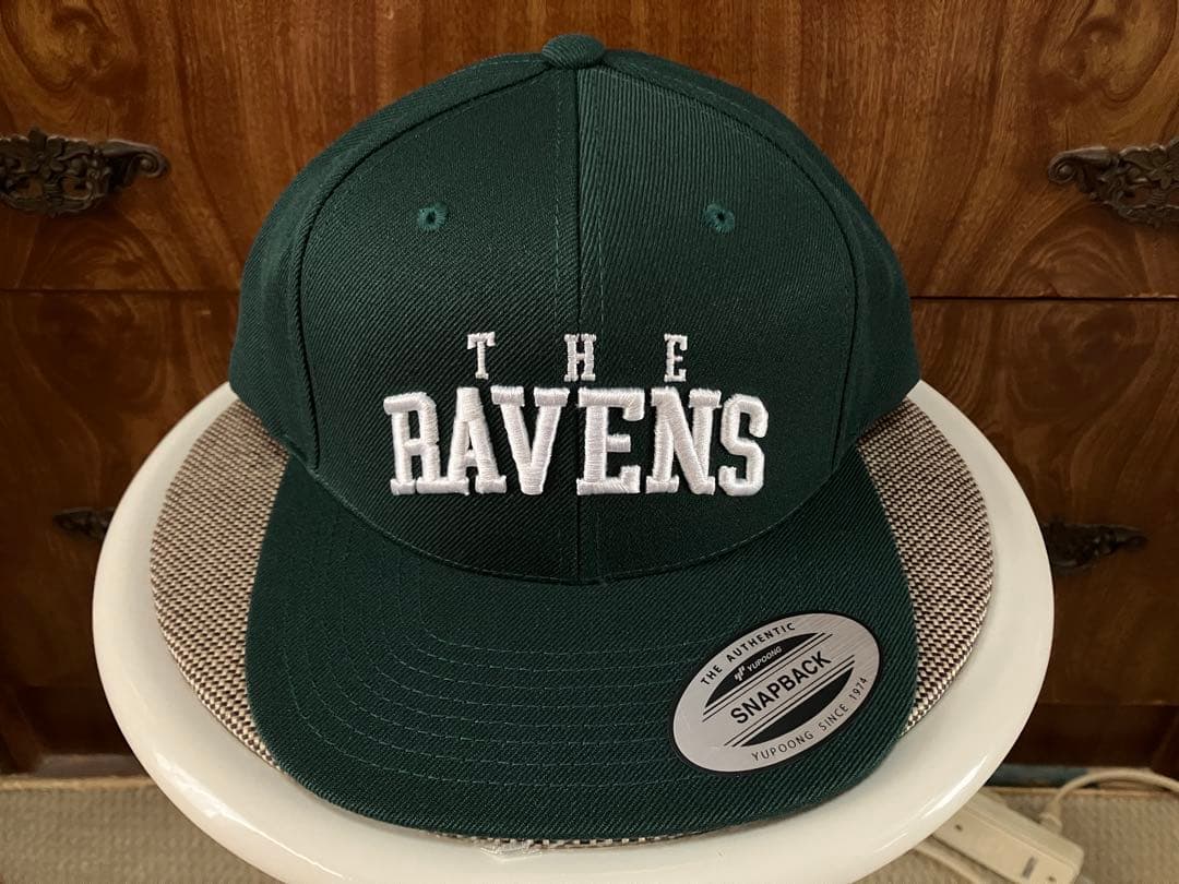 The Ravens Snapback Cap Dark Green キャップ