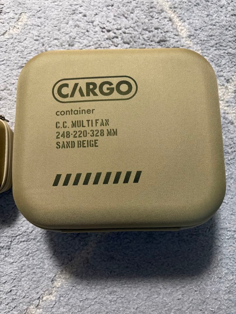 CARGO コンテナ マルチファン　マルチスピン　サンドベージュ