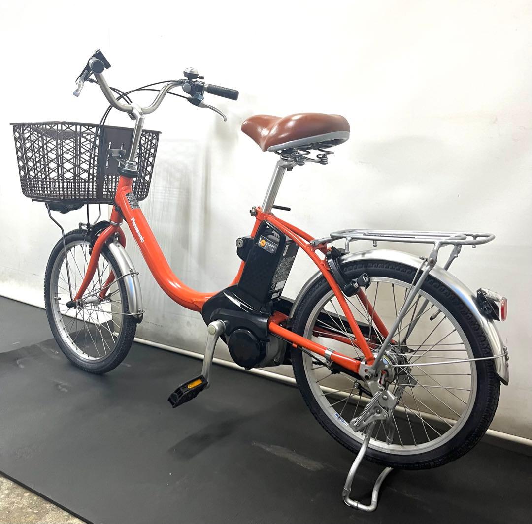 1年保証 送料無料　パナソニック　ビビ　20インチ　低床　電動アシスト自転車