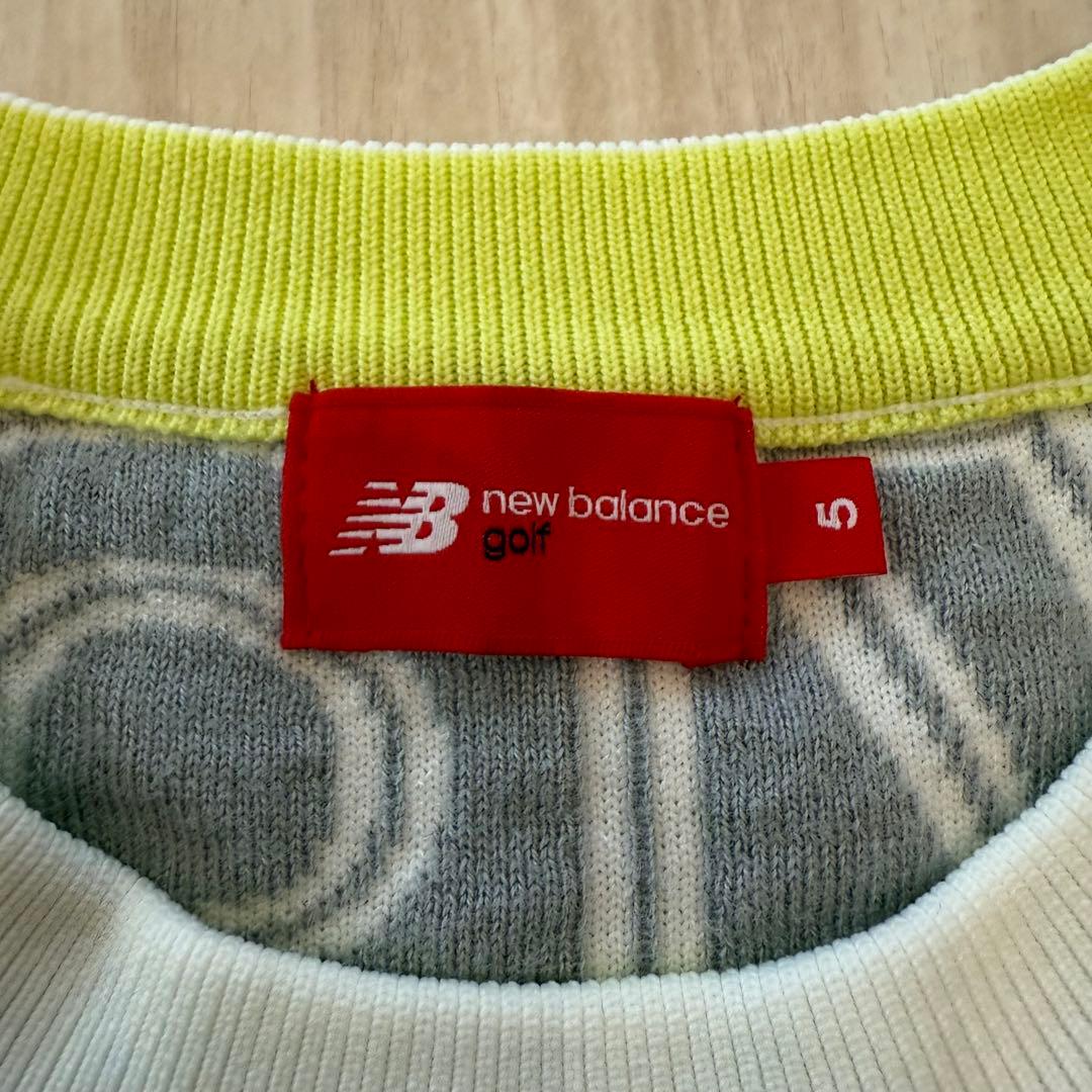 ニューバランス ゴルフ ニット New Balance golf 長袖 5 L