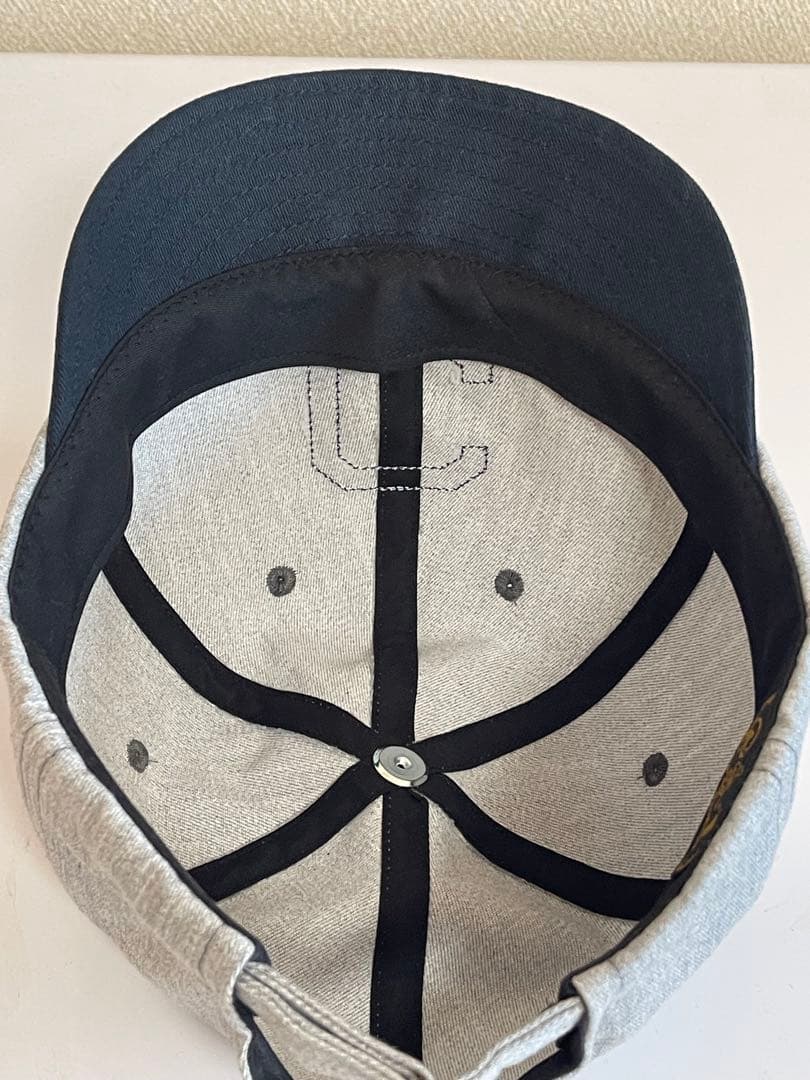 クッシュマン　エンパイヤキャップ　MIX GRAY/NAVY
