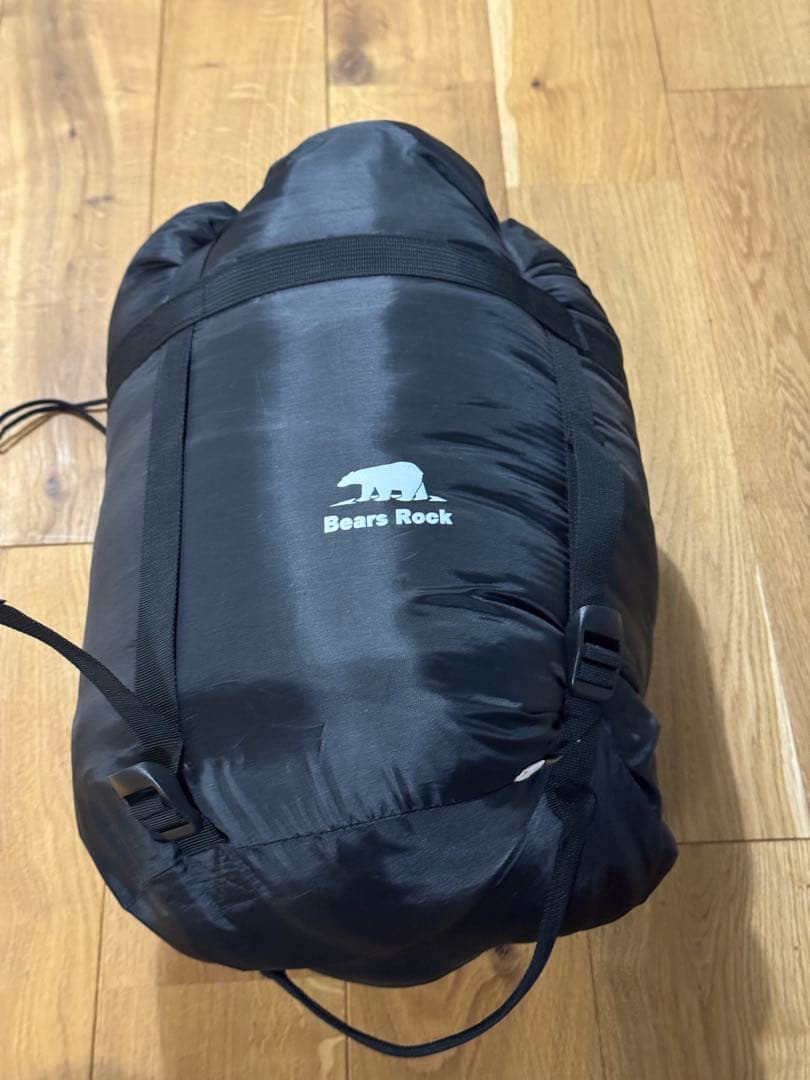 Bears Rock -15度 マミー型　シルキーブラウン　寝袋　シュラフ