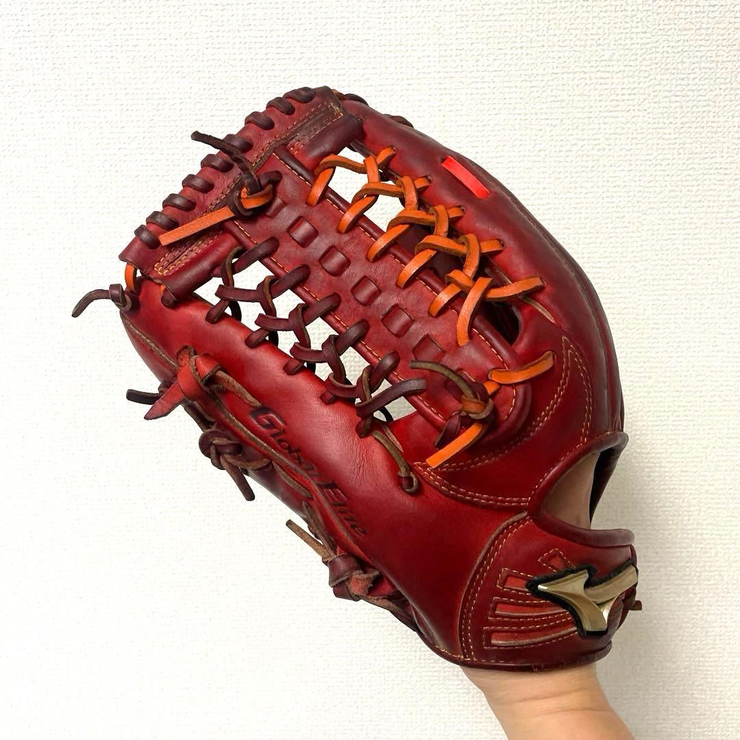 438 ミズノ グローバルエリート 即戦力 硬式 外野手用グローブ 左投げ