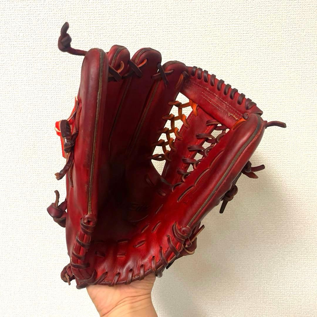 438 ミズノ グローバルエリート 即戦力 硬式 外野手用グローブ 左投げ