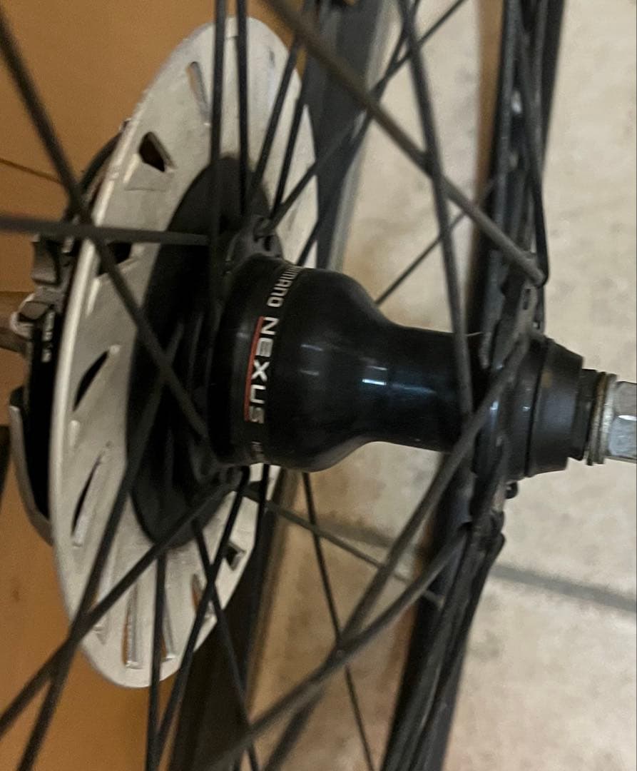シマノ　Nexus 27.5ホイール　前輪
