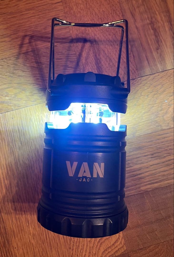VAN Jac ノベルティ フェイスランタン LED ライト