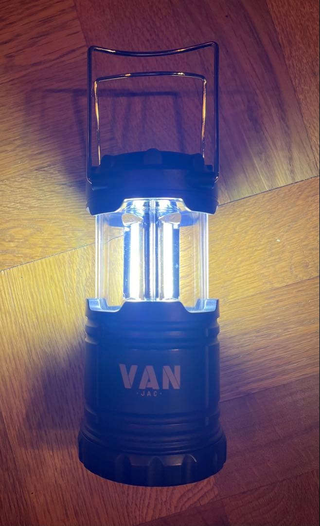 VAN Jac ノベルティ フェイスランタン LED ライト