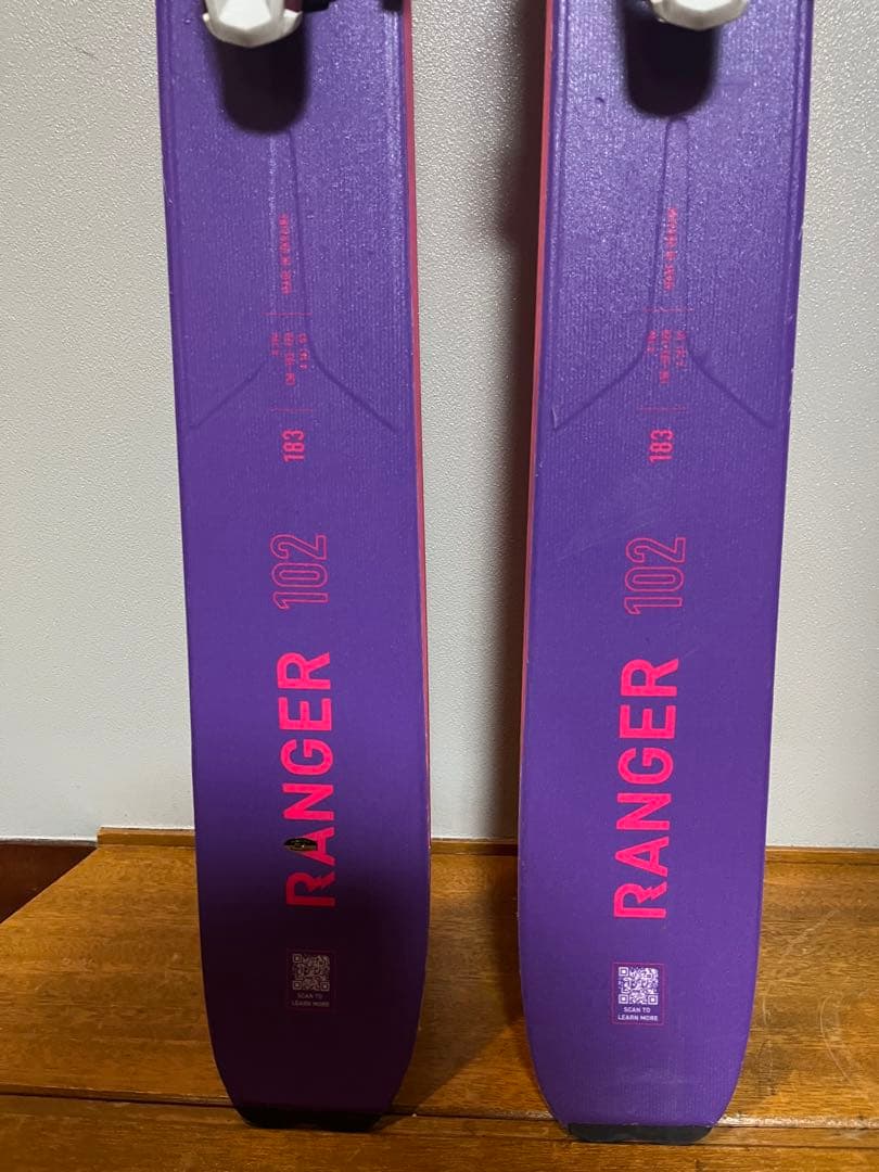 スキー板　Fischer フィッシャー　ranger102 180cm