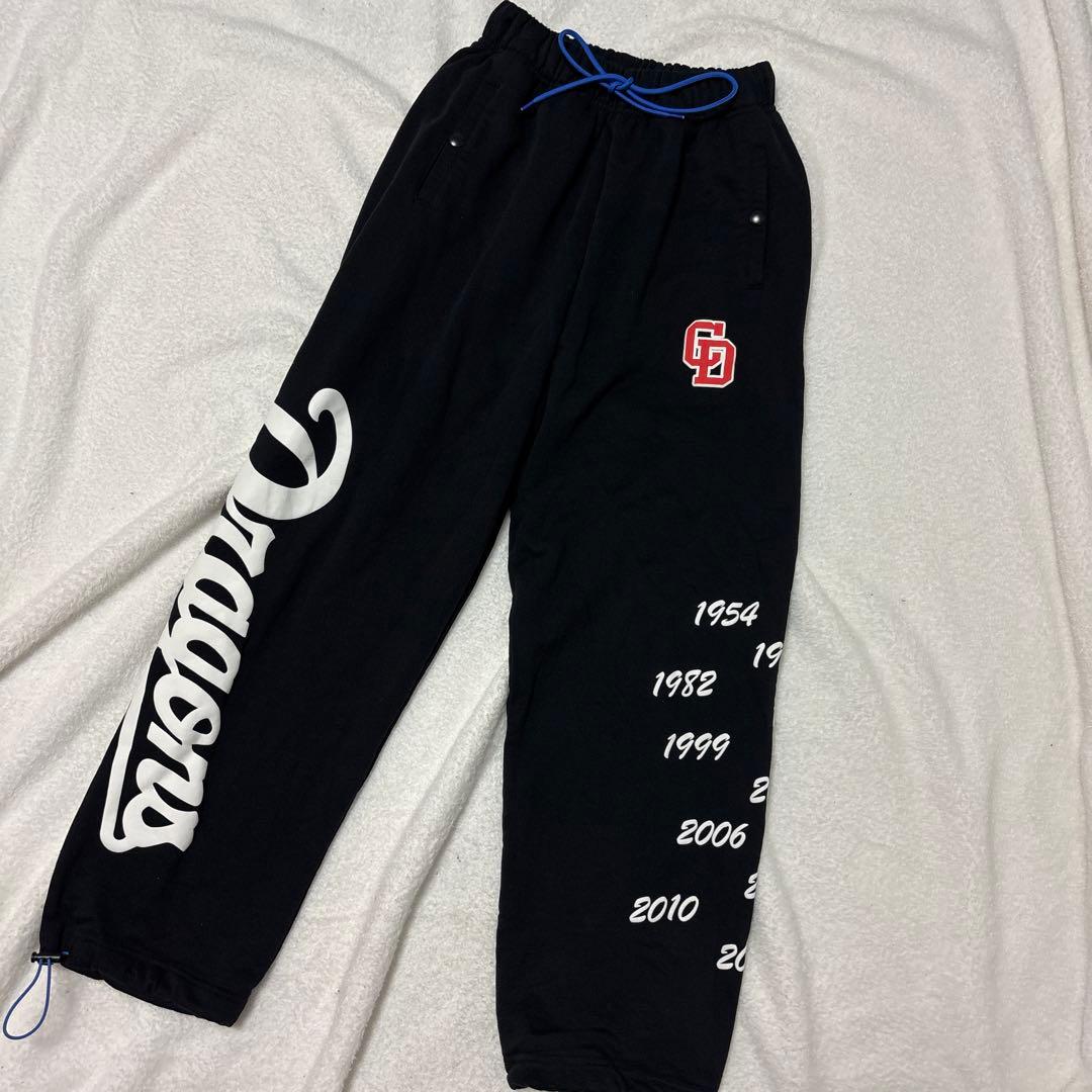 DUALISM × 中日ドラゴンズ　コラボ　スウェットパンツ　サイズS