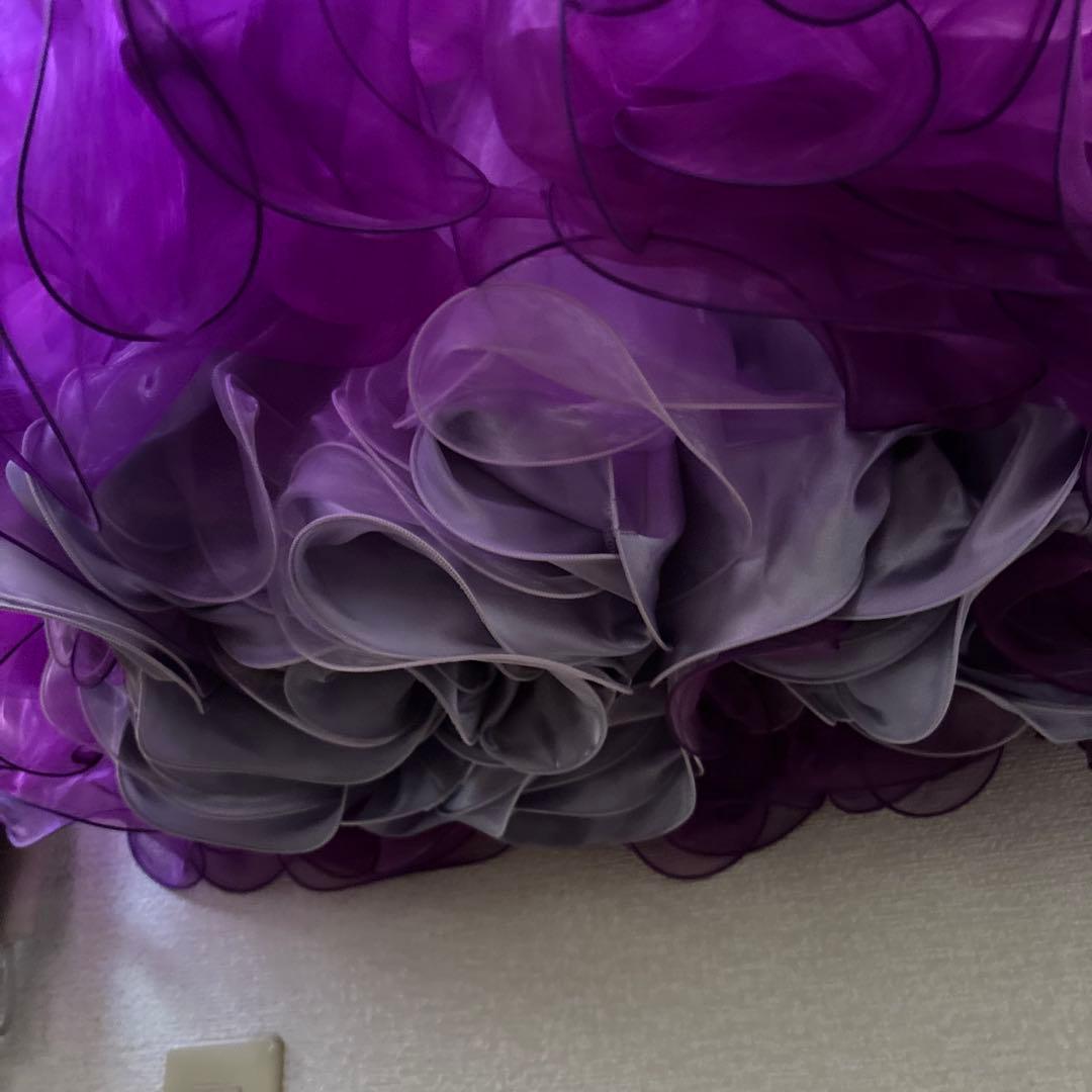 チャコット　美品❗パープルのモダンドレス✨　Ｓサイズ