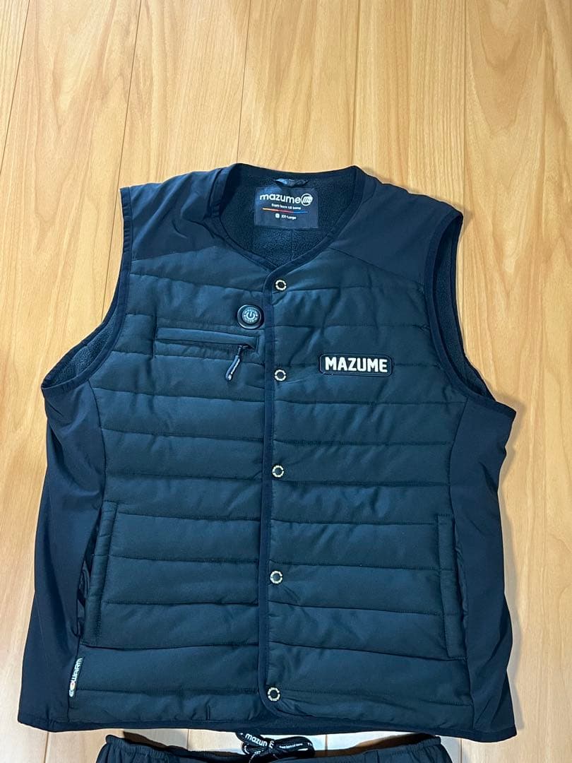 マヅメ　ヒーターベスト　ヒーターウィンドカットパンツ 3L（2XL）
