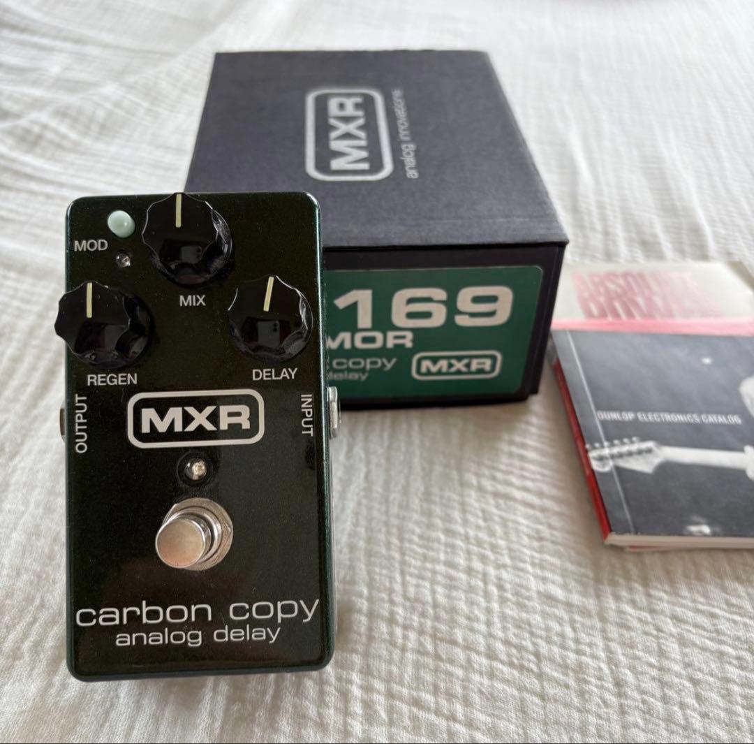 MXR Carbon Copy Analog Delay 箱付き